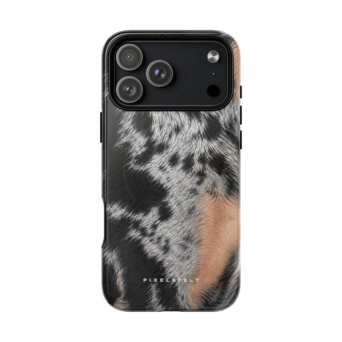 black-white-tan-merle-tricolor iPhone 18 Pro Max
