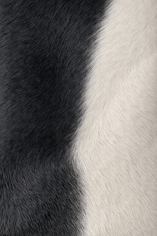 Bicolour coat